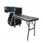 Customised 7 Drawer Tech Flight Case With Table